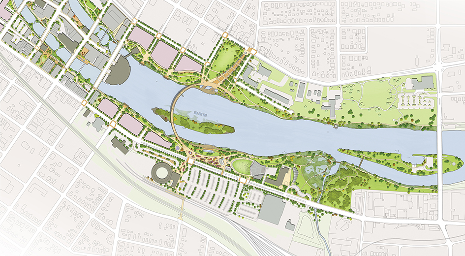 Aurora Riveredge Park Masterplan • TERRY GUEN DESIGN ASSOCIATES